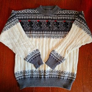 Vintage Mens Winter Sweater
